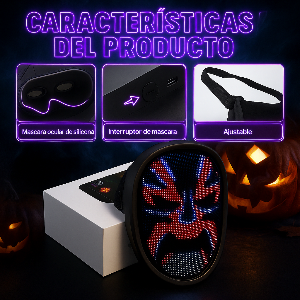 Mascara HALLOWEEN Inteligente