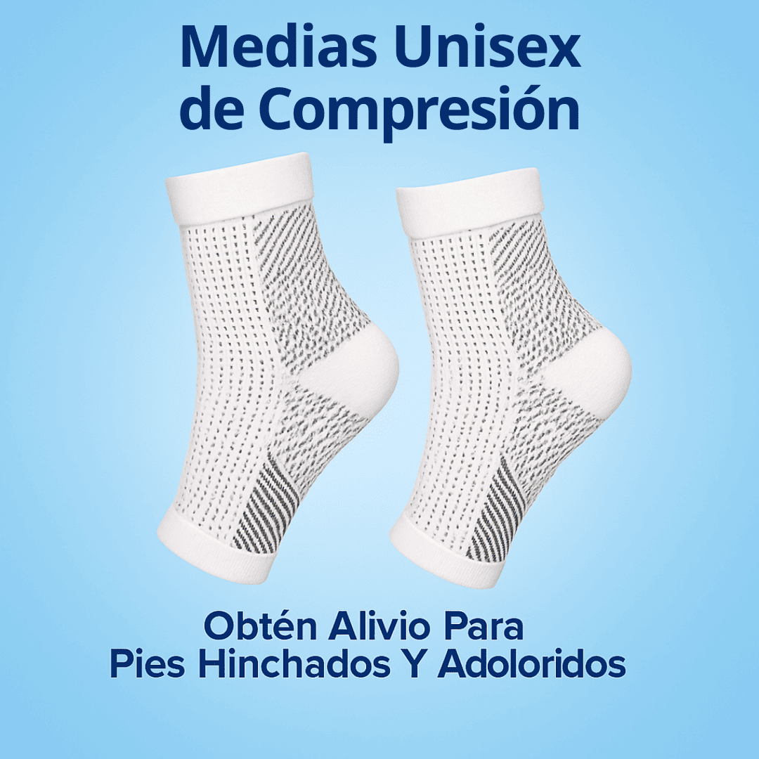 4 Pares de calcetines de compresión