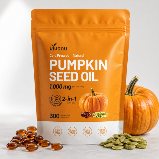 Aceite De Semillas De Calabaza 1000mg 300 Cápsulas