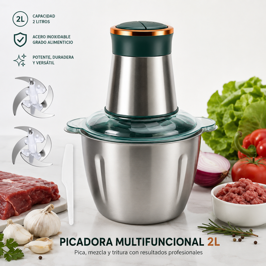 Procesador de Alimentos 800W de 2L