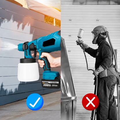 SprayMaster PRO - Pistola Pulverizadora Inalámbrica Profesional