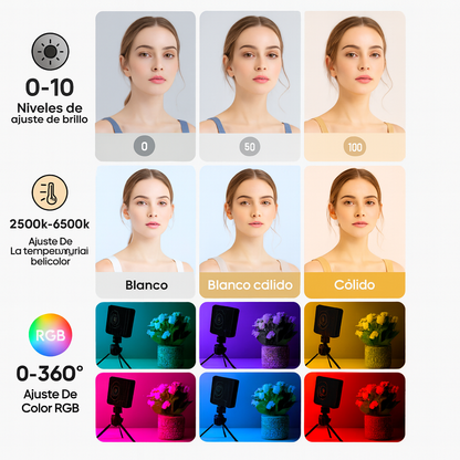 Luz LED/RGB SELFIE PERFECTA