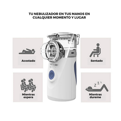 Nebulizador portátil recargable USB
